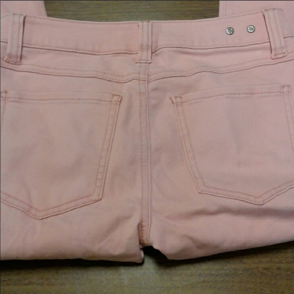 Cabi blush pink skinny jeans